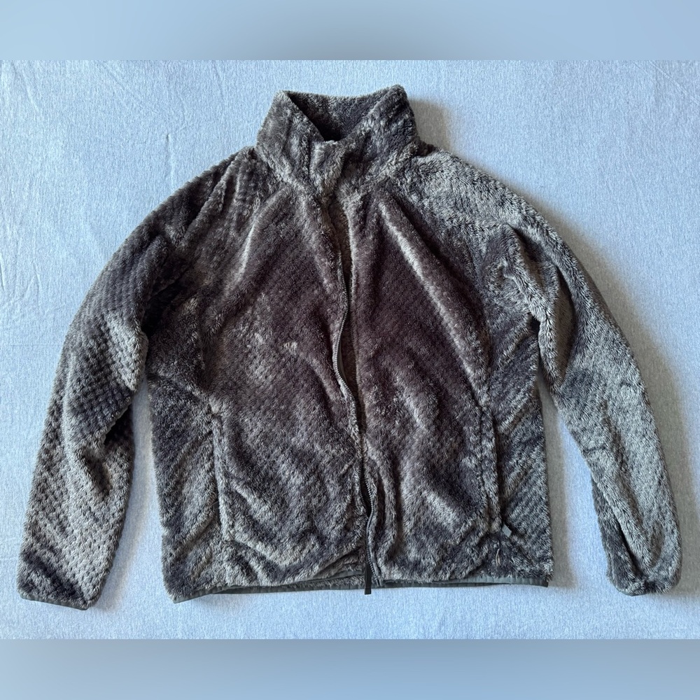 Women’s Eddie Bauer Gray Fleece Zip-Up Jacket